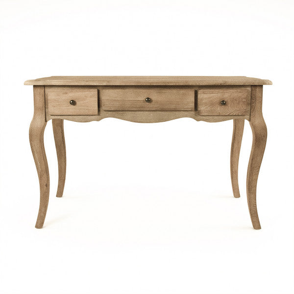 Zentique Serene Desk Limed Grey Oak