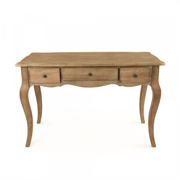 Zentique Serene Desk Limed Grey Oak