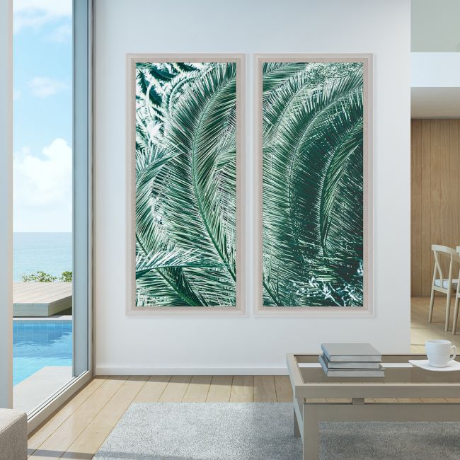 Natural Curiosities Tropicana Panel 2 Framed Artwork