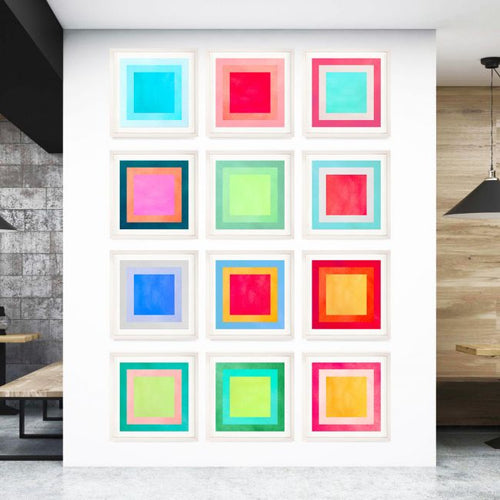 Color Squares No. 10 Art