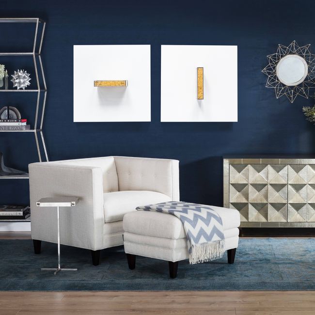 Gold Mind in White Art by Natural Curiosities