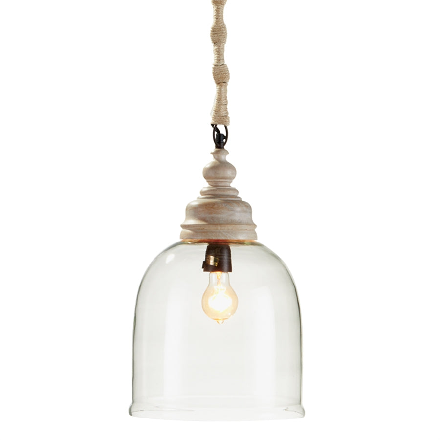 Vintner's Cloche Pendant 17"