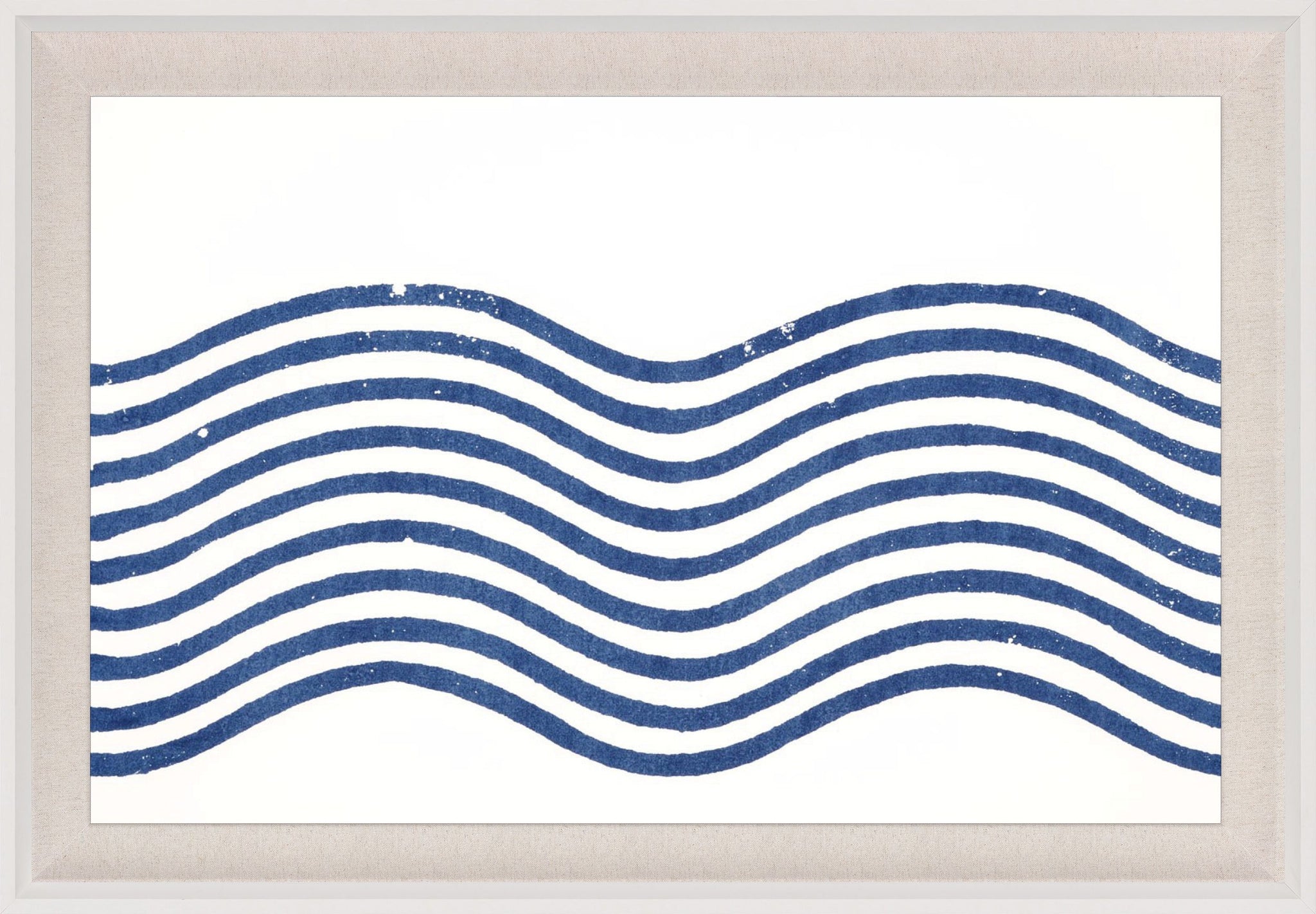 Natural Curiosities Wave Textile Art