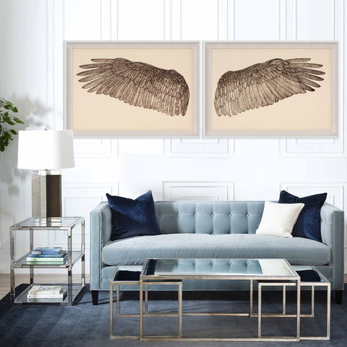 Natural Curiosities Wings of Love, Right Framed Art