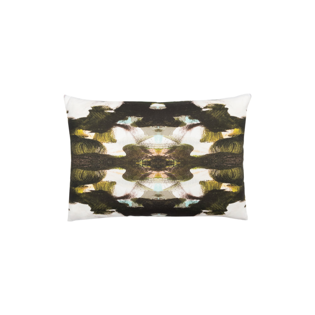 Zanzibar Cotton Linen Pillow by Laura Park