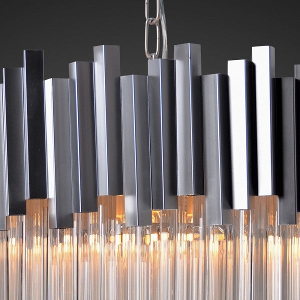 Zentique 4 Tier Crystal Chandelier