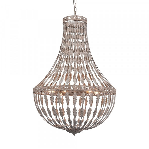 Zentique Rustic Empire Chandelier Rustic Iron