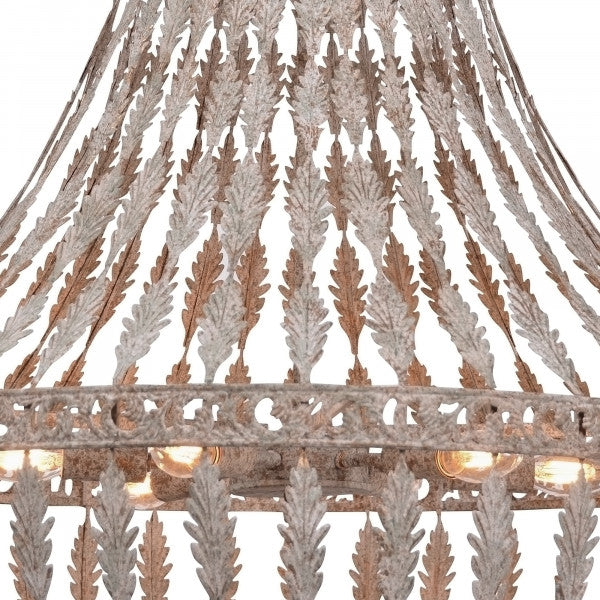 Zentique Rustic Empire Chandelier Rustic Iron