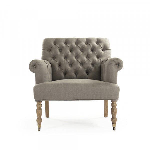 Zentique Lorraine Tufted Arm Chair