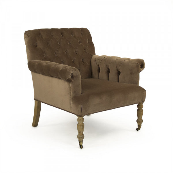 Zentique Lorraine Tufted Arm Chair