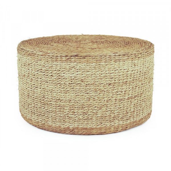 Round Woven Ottoman or Coffee Table