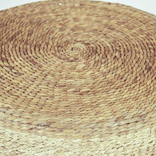 Round Woven Ottoman or Coffee Table