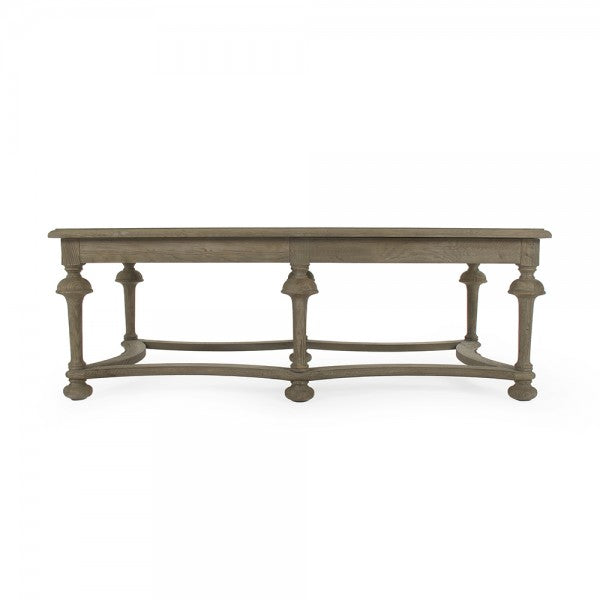 Zentique Clair Coffee Table Limed Grey Oak