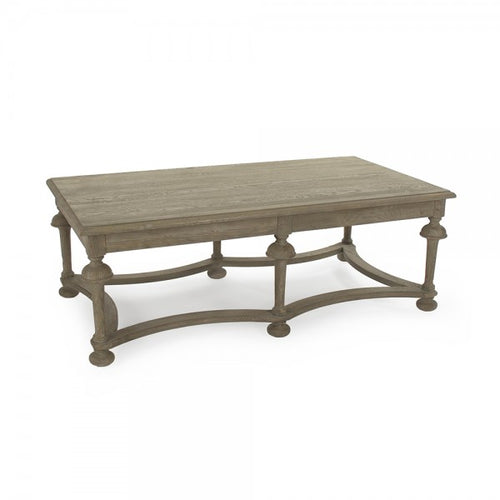 Zentique Clair Coffee Table Limed Grey Oak