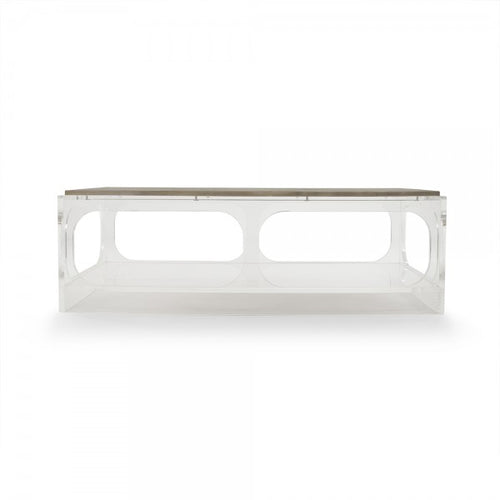 Alec Acrylic Coffee Table by Zentique